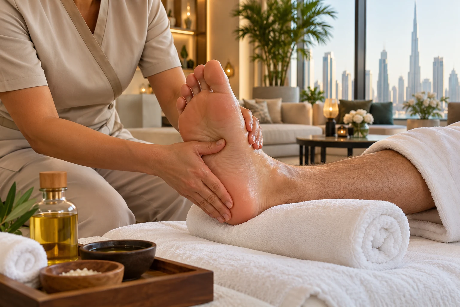 Foot Massage representative home service
